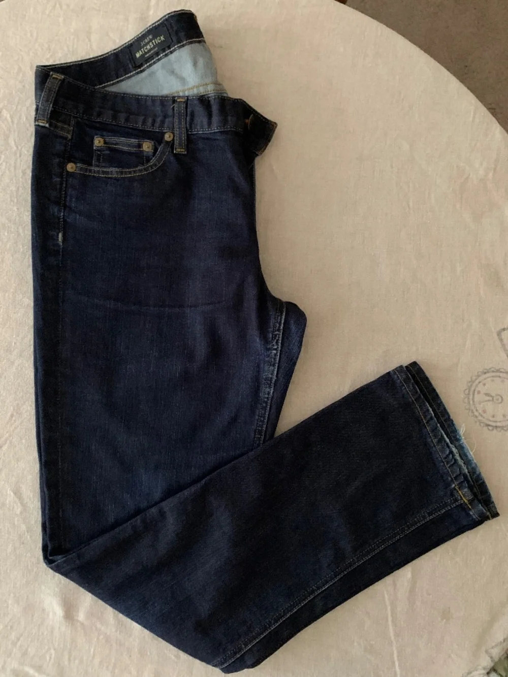 J.Crew Matchstick Dark Wash Skinny Jeans Women's Size 32 Short